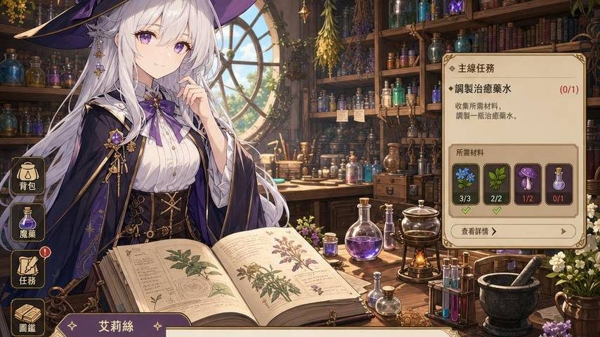 魔女秘药 地图探索 页面配图 4