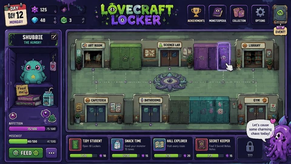 Lovecraft Locker 地图探索 演示图 8