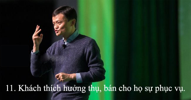 15 nguyên tắc bán hàng của Jack Ma - Nguyên tắc 11