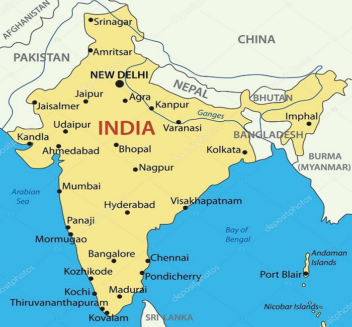 Ấn Độ nước có diện tích lớn thứ 7 thế giới