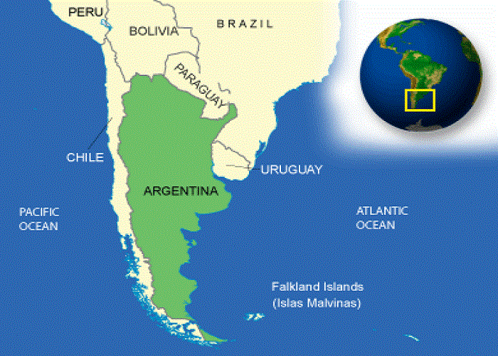 Argentina nước có diện tích lớn thứ 8 thế giới