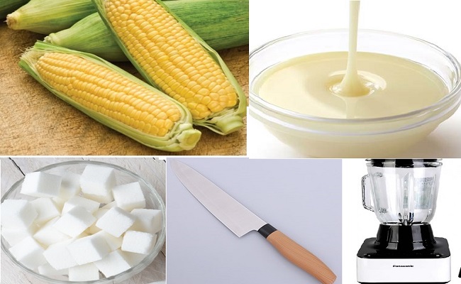 Hướng dẫn cách làm sữa bắp tại nhà